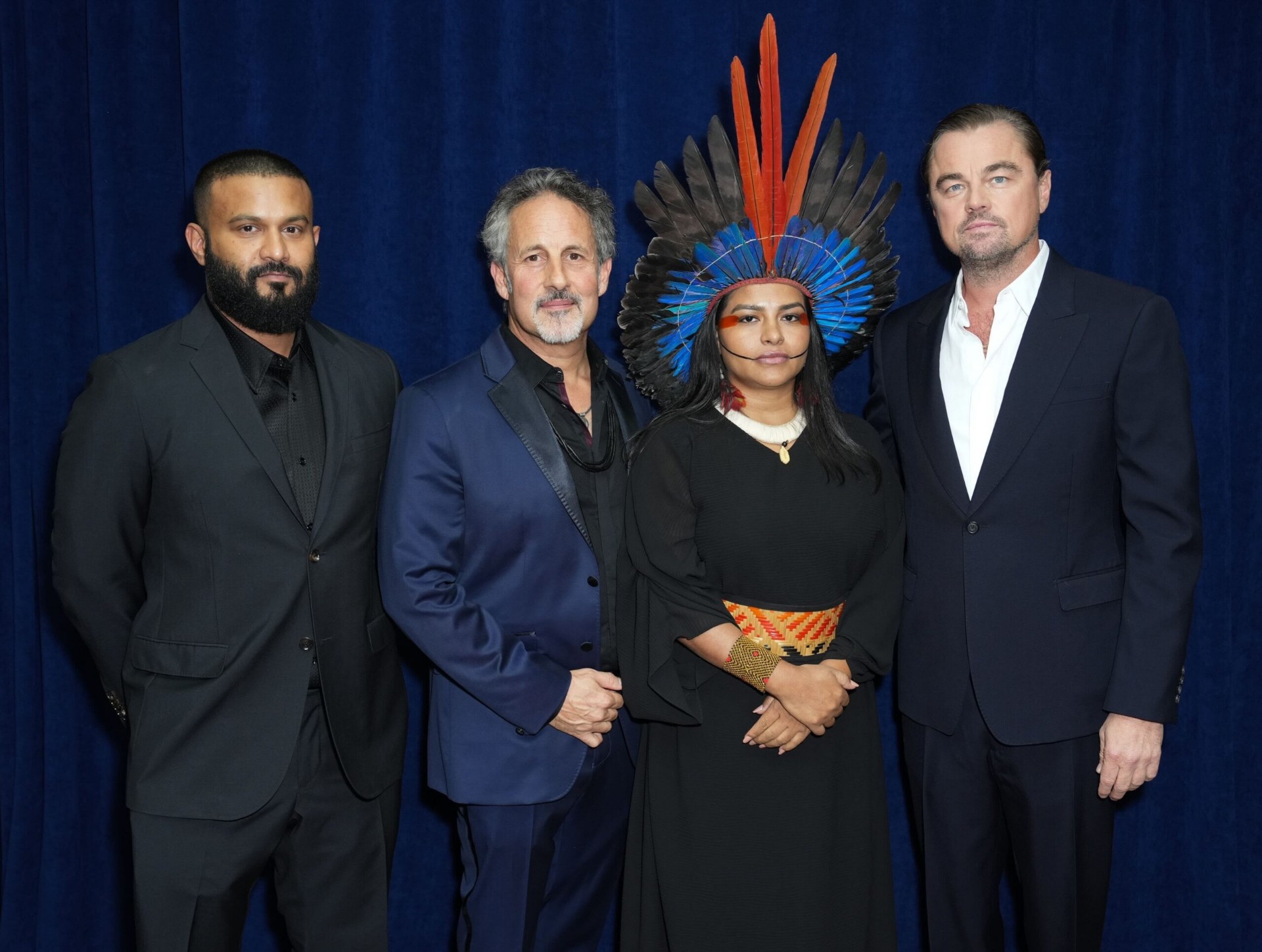 From Left to Right: Dax Dasilva, Richard Ladkani, Juma Xipaia, Leonardo Dicaprio